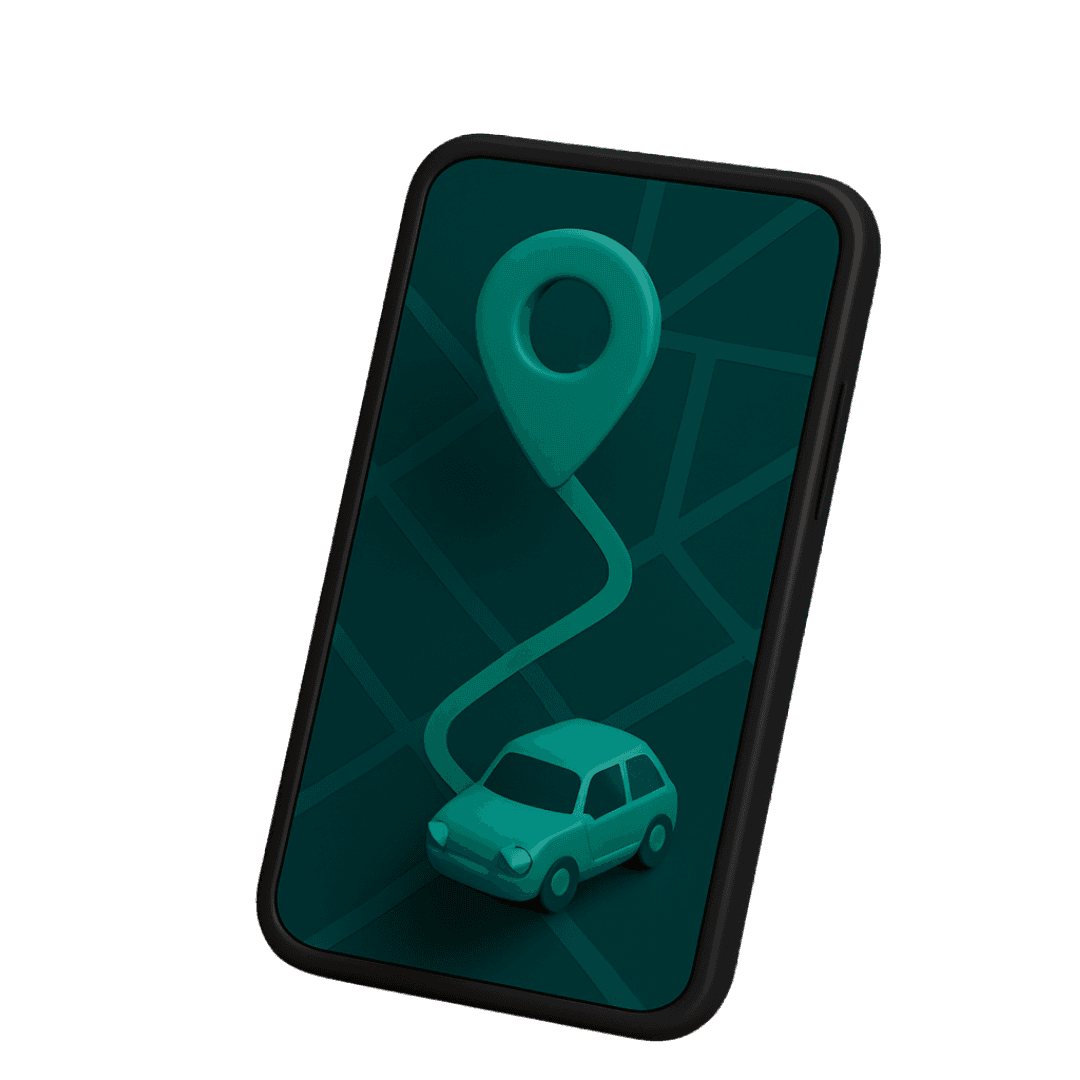 Illustration of reliable cab booking with Grapes Cab